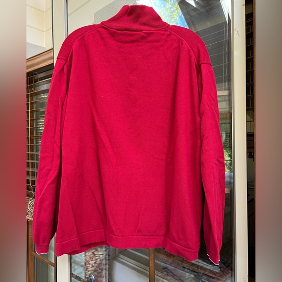 Wisconsin Badgers 1/4 zip sweater size L - Picture 2 of 4